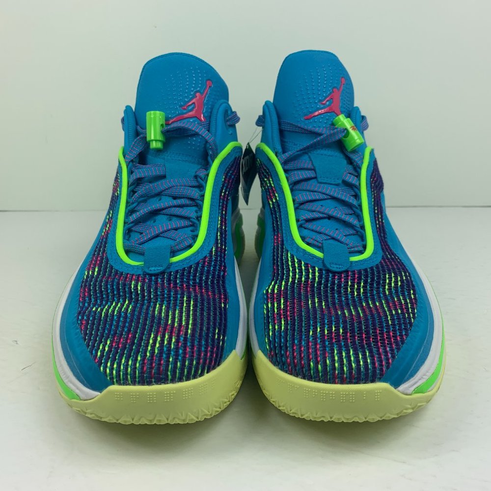 Nike Air Jordan XXXVI 36 Low Luka PF Laser Blue Electric Green DN4195-430 - Picture 2 of 12